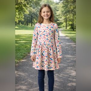 Tea Collection Floral Kids Tunic Shirt Dress